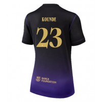 Barcelona Jules Kounde #23 Vieraspaita Naiset 2026-27 Lyhythihainen